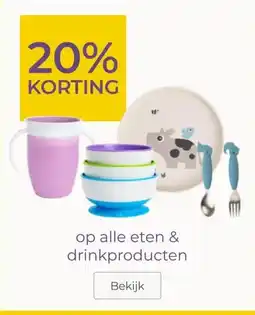 Prenatal op alle eten & drinkproducten aanbieding