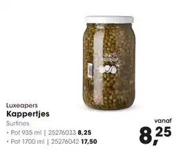 HANOS Luxeapers Kappertjes Surfines aanbieding