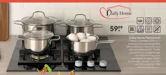 Marskramer DAILY HOME PANNENSET 7 DELIG aanbieding