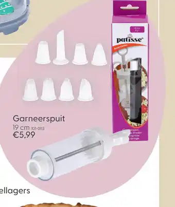 Marskramer Patisse garneerspuit 19 cm aanbieding