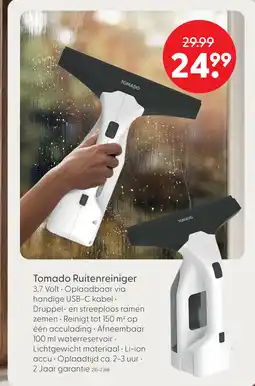 Marskramer Tomado ruitenreiniger 3,7V aanbieding