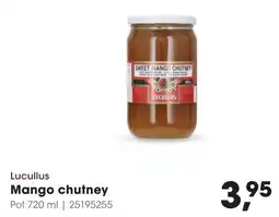 HANOS Lucullus Mango Chutney aanbieding