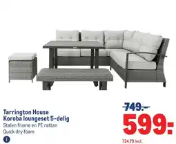 Makro Tarrington House Koroba loungeset 5-delig aanbieding