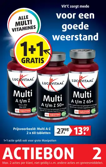 Lucovitaal Alle multi vitamines aanbieding