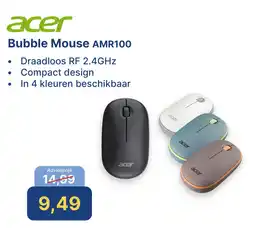 Levix Computershop Acer Bubble Mouse AMR100 aanbieding