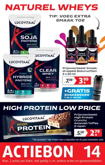 Lucovitaal Naturel Wheys aanbieding
