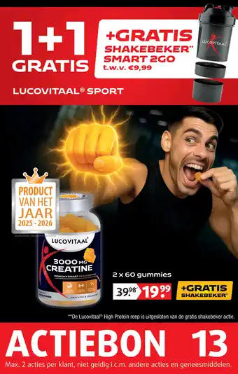 Lucovitaal Creatine aanbieding