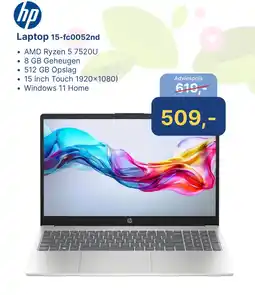 Levix Computershop HP Laptop 15-fc0052nd aanbieding