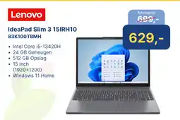 Levix Computershop Lenovo IdeaPad Slim 3 15IRH10 83K100TBMH _ aanbieding