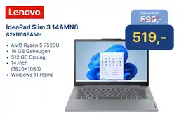 Levix Computershop Lenovo IdeaPad Slim 3 14AMN8 82XNOOBAMH aanbieding
