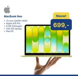 Levix Computershop MacBook Neo aanbieding