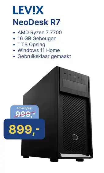 Levix Computershop LEVIX NeoDesk R7 aanbieding