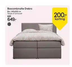 Leen Bakker Bekijk Boxcombinatie Orebro 200,- korting[link] aanbieding