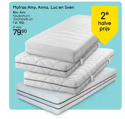 Leen Bakker Bekijk Matras Amy, Anna, Luc en Sven 2e halve prijs[link] aanbieding