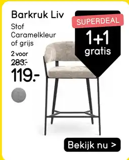Leen Bakker Bekijk barkruk Liv[link] aanbieding