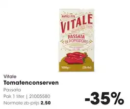 HANOS Vitale Tomatenconserven Passata aanbieding