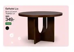 Leen Bakker Bekijk Eettafel Lio van 399,- voor 349,-[link] aanbieding