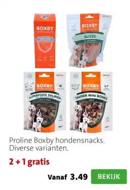 Intratuin Proline Boxby hondensnacks. Diverse varianten. aanbieding