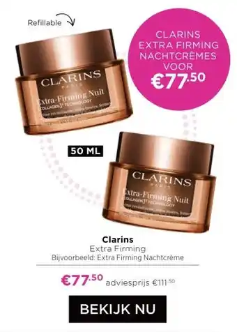 ICI Paris XL Clarins aanbieding