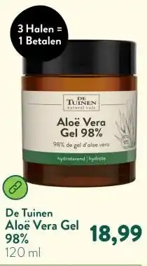 Holland & Barrett Aloë Vera Gel 98% aanbieding