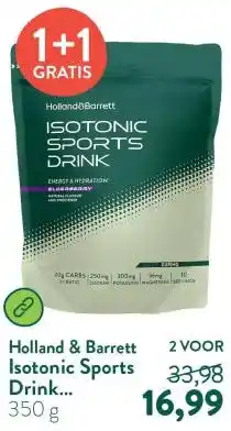 Holland & Barrett Isotonic Sports Drink Elderberry aanbieding