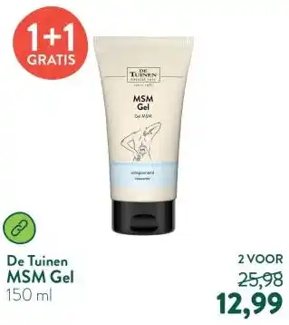 Holland & Barrett MSM Gel aanbieding