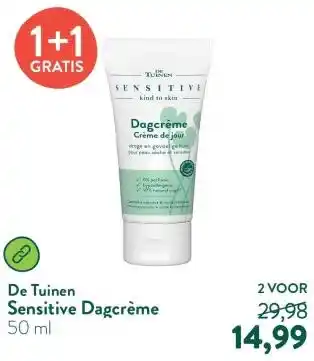 Holland & Barrett Sensitive Dagcrème aanbieding