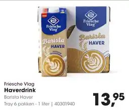 HANOS Friesche Vlag Haverdrink aanbieding