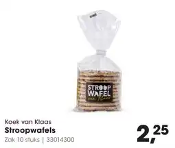 HANOS Koek van Klaas Stroopwafels aanbieding