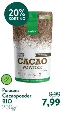 Holland & Barrett Cacaopoeder BIO aanbieding