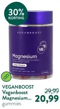 Holland & Barrett Veganboost Magnesium Gummies - 60 gummies aanbieding