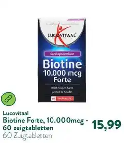 Holland & Barrett Biotine Forte, 10.000mcg - 60 zuigtabletten aanbieding