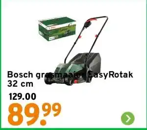 GAMMA Bosch grasmaaier EasyRotak 32 cm aanbieding
