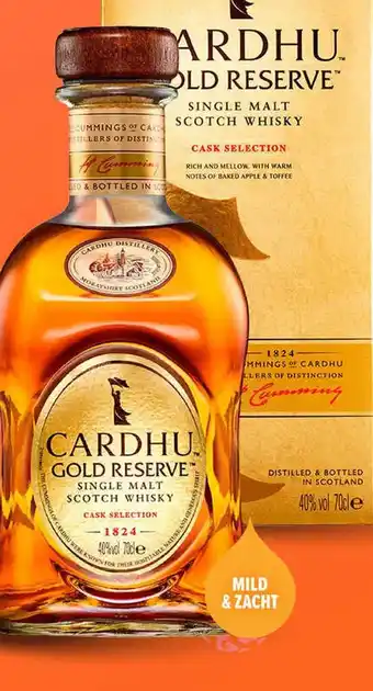 Gall & Gall Cardhu Gold Reserve 70CL aanbieding