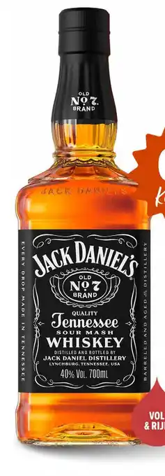 Gall & Gall Jack Daniel's Tennessee Whiskey 70CL aanbieding
