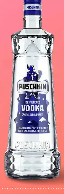 Gall & Gall Puschkin Vodka 70CL aanbieding