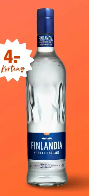 Gall & Gall Finlandia Vodka 70CL aanbieding