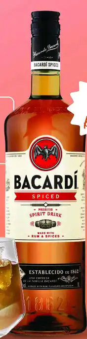 Gall & Gall Bacardí Spiced 100CL aanbieding