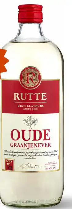Gall & Gall Rutte Oude Jenever 100CL aanbieding
