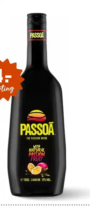 Gall & Gall Passoa 70CL aanbieding