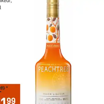 Gall & Gall Peachtree 70CL aanbieding