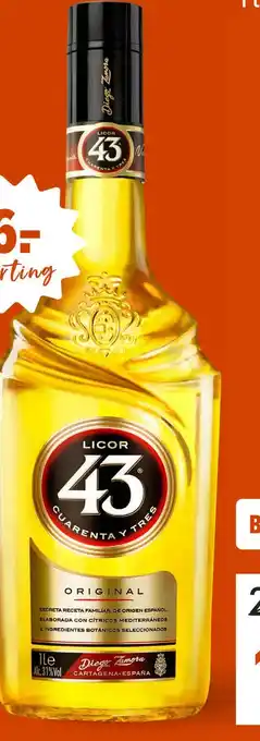 Gall & Gall Licor 43 100CL aanbieding