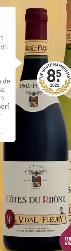 Gall & Gall Vidal-Fleury Côtes du Rhône 37.5CL aanbieding