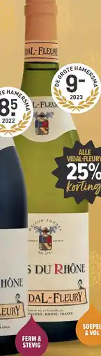 Gall & Gall Vidal-Fleury Côtes du Rhône Blanc 75CL aanbieding