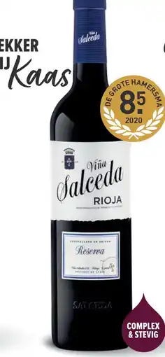 Gall & Gall Viña Salceda Rioja Reserva 75CL aanbieding