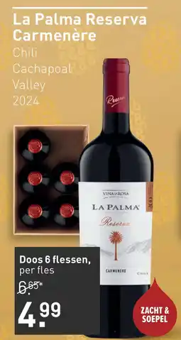 Gall & Gall La Palma Reserva Carmenère 75CL aanbieding