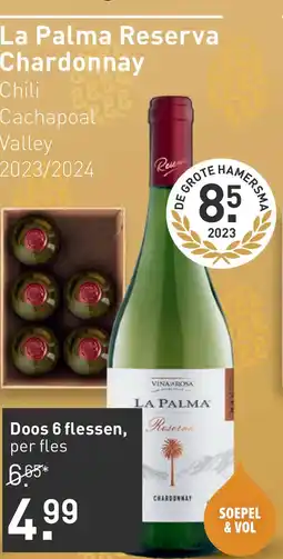 Gall & Gall La Palma Reserva Chardonnay 75CL aanbieding