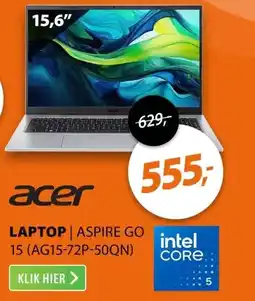 Expert Acer Aspire Go 15 (AG15-72P-50QN) aanbieding