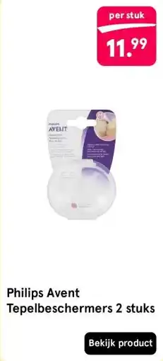 Etos Philips Avent Tepelbeschermers 2 stuks aanbieding