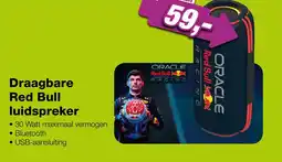EP Red Bull Party Speaker 420 – 30W Oracle Edition aanbieding